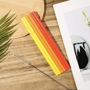 NWT 6pcs Replacement Straws for Stanley IceFlow Stainless Steel Tumbler 30oz.